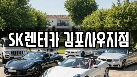경기도 김포시 북변동 장기렌트카 전문 SK렌터카 김포사우지점