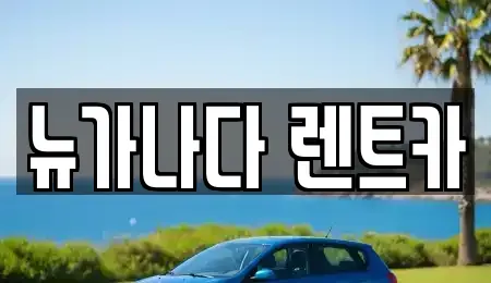 경기도 김포시 운양동 렌트카 전문 뉴가나다 렌트카