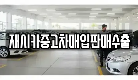 경기도 김포시 운양동 중고차매입 전문 재시카중고차매입판매수출