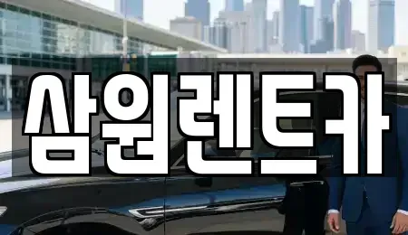 경기도 남양주시 도농동 렌트카 전문 삼원렌트카