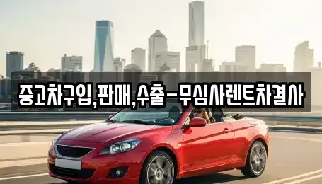 경기도 부천시 소사구 중고차 전문 중고차구입,판매,수출-무심사렌트차결사