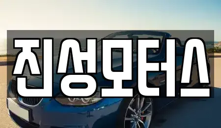 경기도 부천시 소사구 중고차 전문 진성모터스