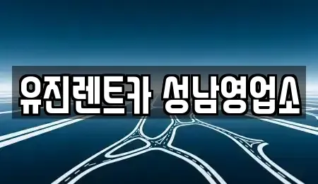 경기도 성남시 단기렌트카 전문 유진렌트카 성남영업소