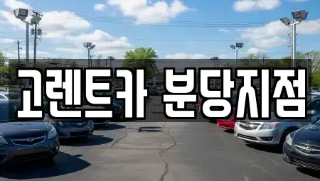 경기도 수원시 팔달구 팔달로3가 렌트카 전문 고렌트카 분당지점
