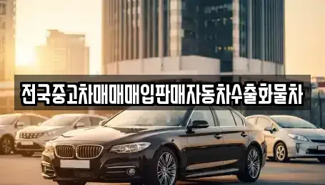 경기도 시흥시 도창동 중고차매입 전문 전국중고차매매매입판매자동차수출화물차