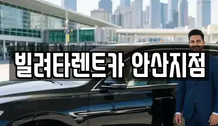 경기도 안산시 단원구 성곡동 장기렌트카 전문 빌려타렌트카 안산지점