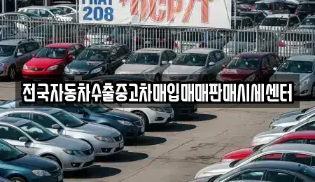 경기도 안산시 단원구 성곡동 중고차매입 전문 전국자동차수출중고차매입매매판매시세센터