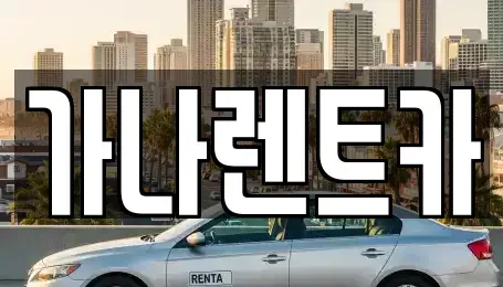 경기도 안성시 창전동 렌트카 전문 가나렌트카