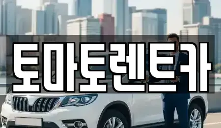 경기도 안성시 창전동 렌트카 전문 토마토렌트카