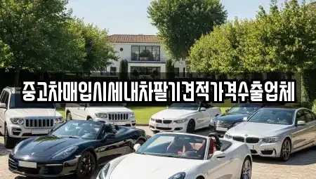 경기도 안성시 창전동 중고차 전문 중고차매입시세내차팔기견적가격수출업체