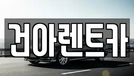 경기도 연천군 청산면 렌트카 전문 건아렌트카