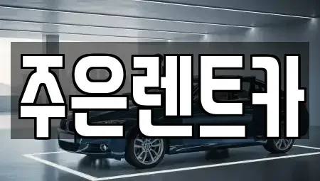 경기도 오산시 지곶동 장기렌트카 전문 주은렌트카