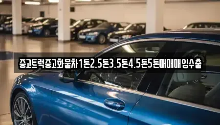 경기도 용인시 기흥구 상하동 중고차 전문 중고트럭중고화물차1톤2.5톤3.5톤4.5톤5톤매매매입수출