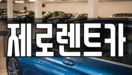 경기도 용인시 기흥구 청덕동 장기렌트카 전문 제로렌트카