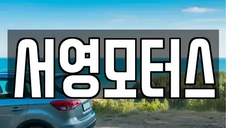 경기도 용인시 처인구 남동 중고차 전문 서영모터스