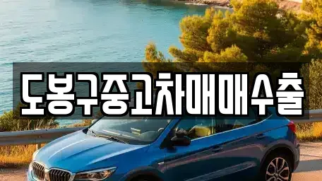 경기도 포천시 선단동 중고차매매 전문 도봉구중고차매매수출
