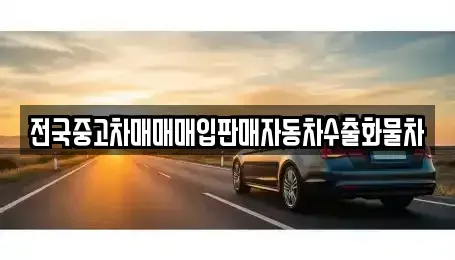 경기도 포천시 화현면 중고차 전문 전국중고차매매매입판매자동차수출화물차
