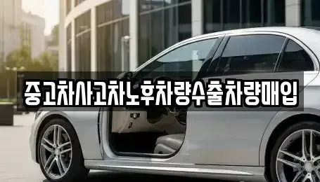 경기도 하남시 창우동 중고차매입 전문 중고차사고차노후차량수출차량매입