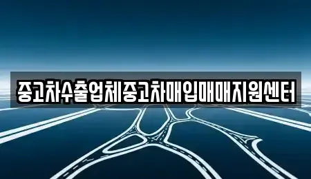 경남 거제시 고현동 중고차매입 전문 중고차수출업체중고차매입매매지원센터