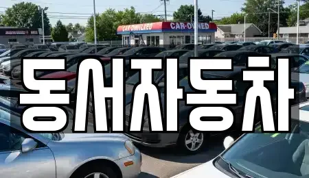 경남 고성군 대가면 중고차 전문 동서자동차