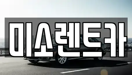 경남 김해시 강동 렌트카 전문 미소렌트카