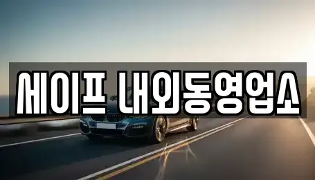경남 김해시 내동 렌트카 전문 세이프 내외동영업소