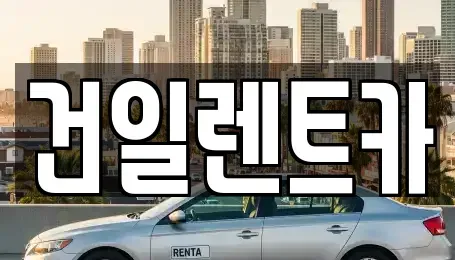 경남 김해시 삼정동 장기렌트카 전문 건일렌트카