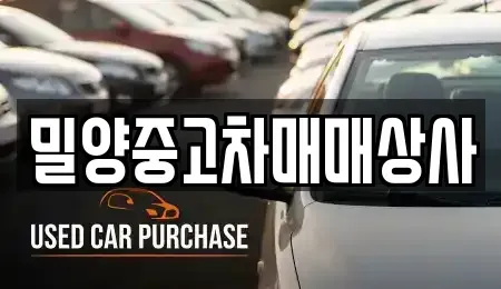 경남 밀양시 상동면 중고차매매 전문 밀양중고차매매상사