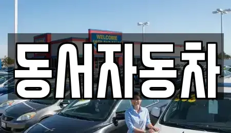 경남 사천시 용강동 중고차매매 전문 동서자동차