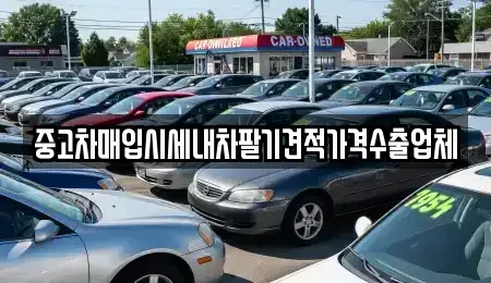 경남 양산시 명곡동 중고차매입 전문 중고차매입시세내차팔기견적가격수출업체