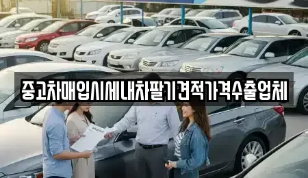 경남 진주시 칠암동 중고차 전문 중고차매입시세내차팔기견적가격수출업체