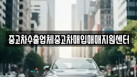 경남 진주시 칠암동 중고차매입 전문 중고차수출업체중고차매입매매지원센터