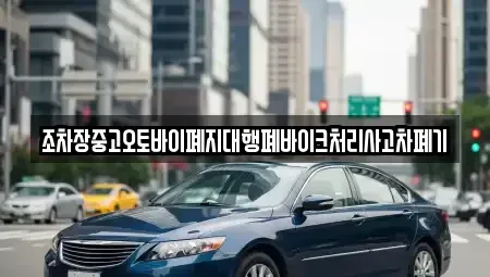 경남 창원시 마산합포구 대내동 중고차 전문 조차장중고오토바이폐지대행폐바이크처리사고차폐기