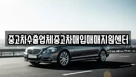 경남 창원시 마산합포구 대내동 중고차매매 전문 중고차수출업체중고차매입매매지원센터