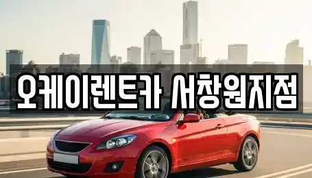 경남 창원시 마산합포구 상남동 렌트카 전문 오케이렌트카 서창원지점