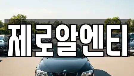경남 창원시 진해구 충무동 렌트카 전문 제로알엔티
