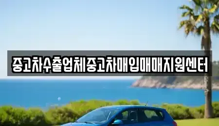 경남 통영시 도천동 중고차매입 전문 중고차수출업체중고차매입매매지원센터