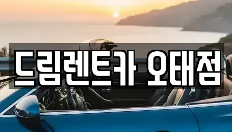 경북 구미시 임은동 렌트카 전문 드림렌트카 오태점