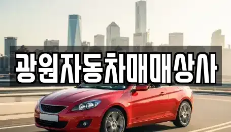 경북 구미시 임은동 중고차매매 전문 광원자동차매매상사