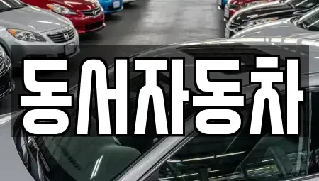 경북 상주시 헌신동 중고차 전문 동서자동차