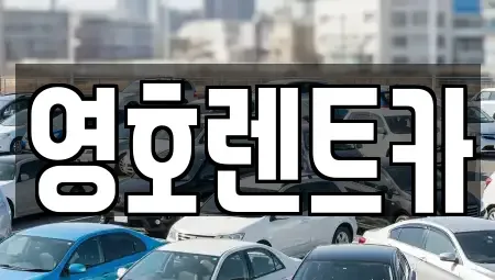 경북 안동시 서후면 렌트카 전문 영호렌트카