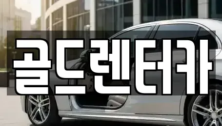 경북 안동시 율세동 렌트카 전문 골드렌터카
