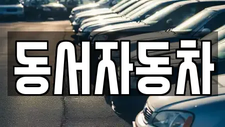경상남도 고성군 거류면 중고차매매 전문 동서자동차