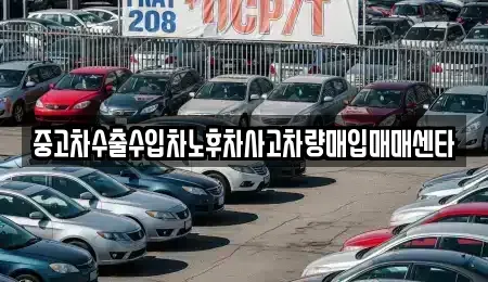 경상남도 사천시 향촌동 중고차매입 전문 중고차수출수입차노후차사고차량매입매매센타