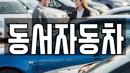 경상남도 창원시 성산구 외동 중고차매매 전문 동서자동차