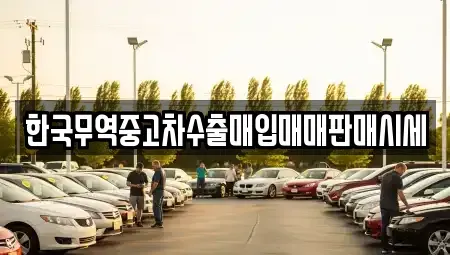 경상남도 창원시 성산구 용지동 중고차 전문 한국무역중고차수출매입매매판매시세
