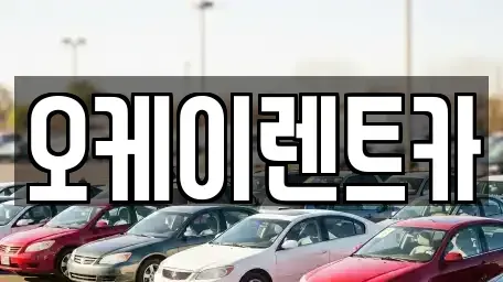 경상남도 창원시 의창구 봉곡동 렌트카 전문 오케이렌트카