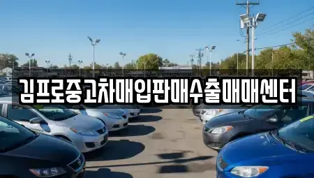 경상남도 창원시 의창구 봉곡동 중고차매입 전문 김프로중고차매입판매수출매매센터