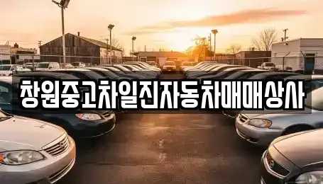 경상남도 창원시 의창구 소계동 중고차매매 전문 창원중고차일진자동차매매상사