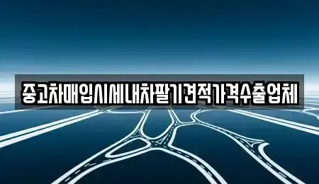 경상남도 창원시 진해구 경화동 중고차매입 전문 중고차매입시세내차팔기견적가격수출업체
